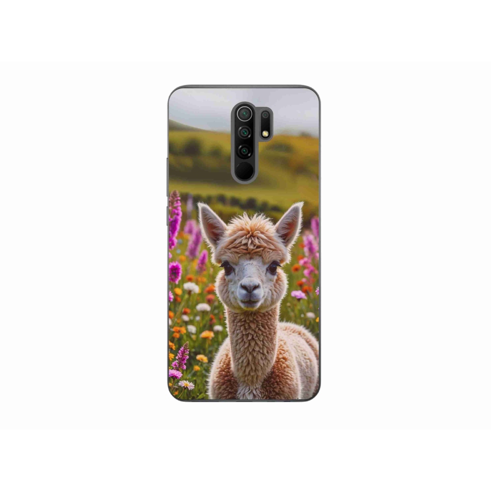 Gélový kryt mmCase na Xiaomi Redmi 9 - lama na lúke