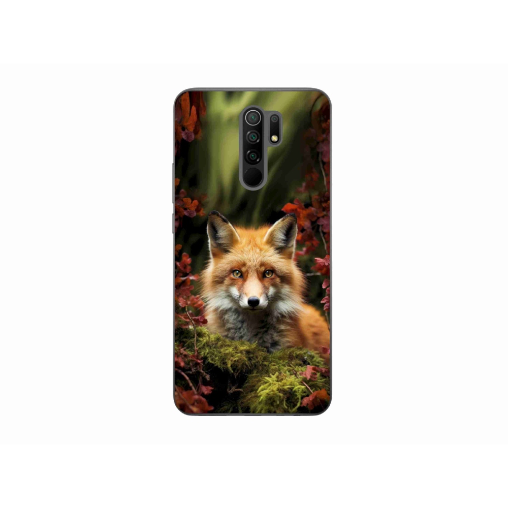 Gélový kryt mmCase na Xiaomi Redmi 9 - líška v lese
