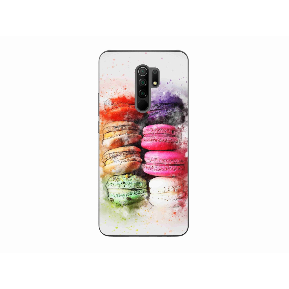 Gélový kryt mmCase na Xiaomi Redmi 9 - makrónky