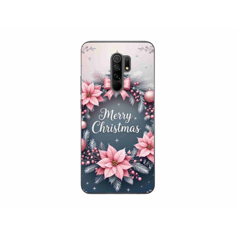 Gélový kryt mmCase na Xiaomi Redmi 9 - merry christmas