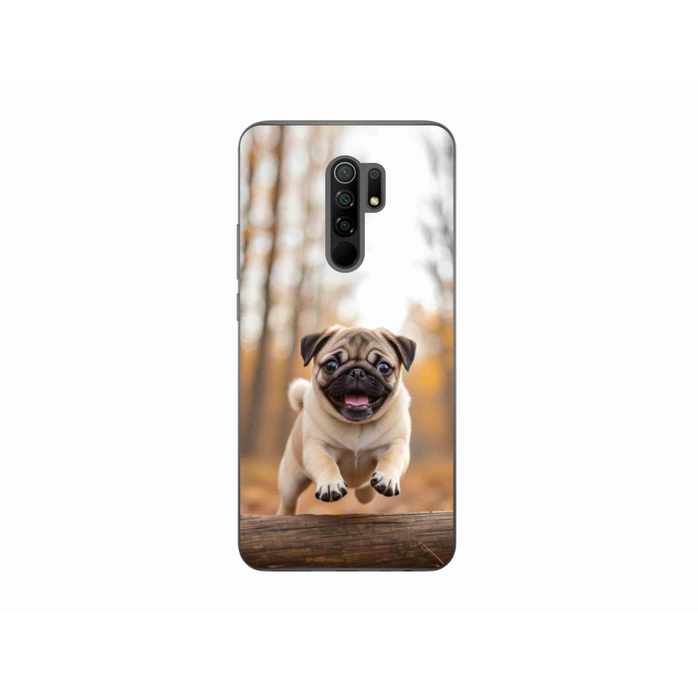 Gélový kryt mmCase na Xiaomi Redmi 9 - mops 2