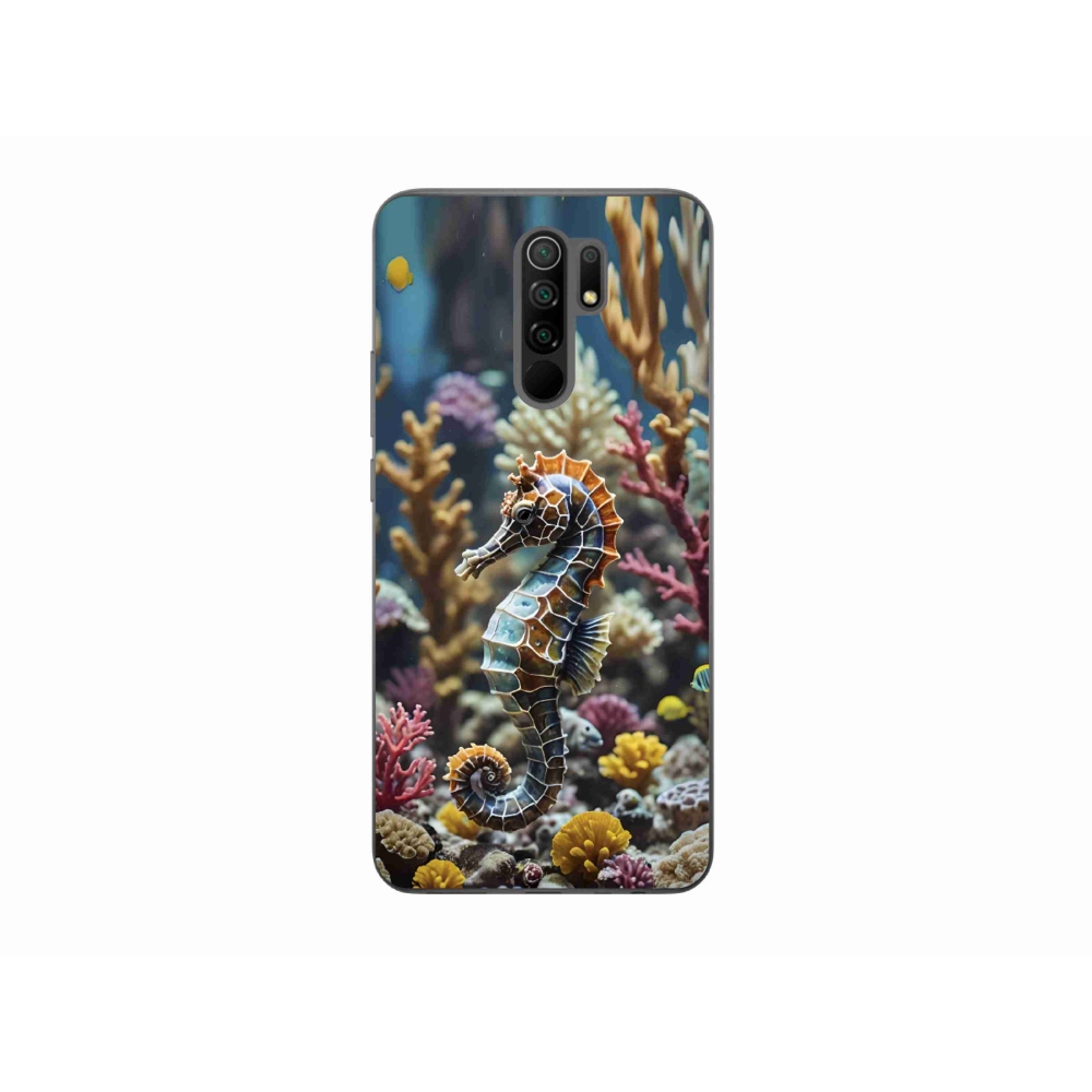 Gélový kryt mmCase na Xiaomi Redmi 9 - morský koník 2