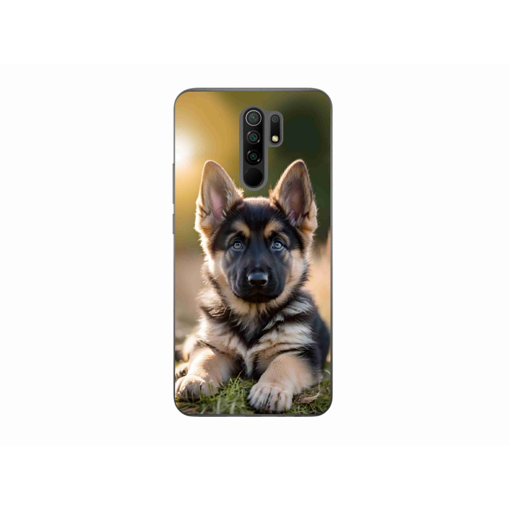 Gélový kryt mmCase na Xiaomi Redmi 9 - nemecký ovčiak v prírode