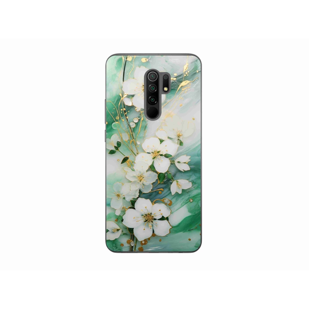 Gélový kryt mmCase na Xiaomi Redmi 9 - nežné kvety