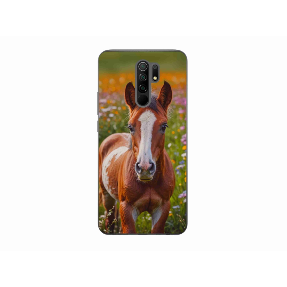 Gélový kryt mmCase na Xiaomi Redmi 9 - roztomilé žriebä