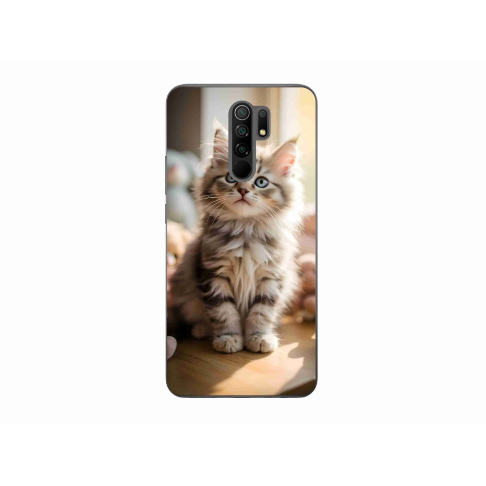 Gélový kryt mmCase na Xiaomi Redmi 9 - roztomilé mačiatko 10