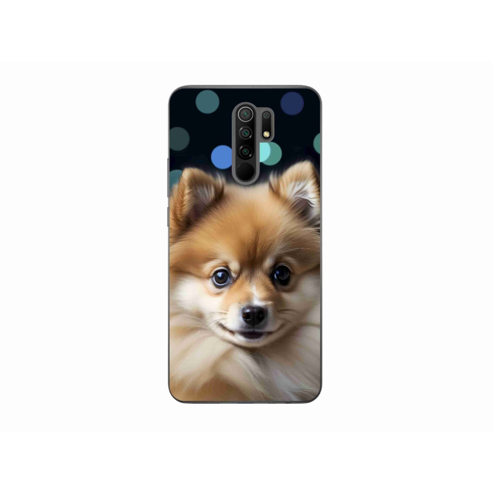 Gélový kryt mmCase na Xiaomi Redmi 9 - roztomilý pomeranian