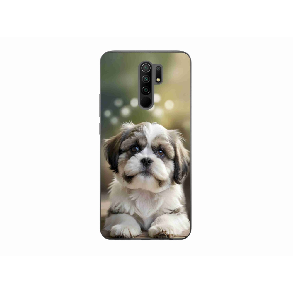 Gélový kryt mmCase na Xiaomi Redmi 9 - roztomilý shih-tzu