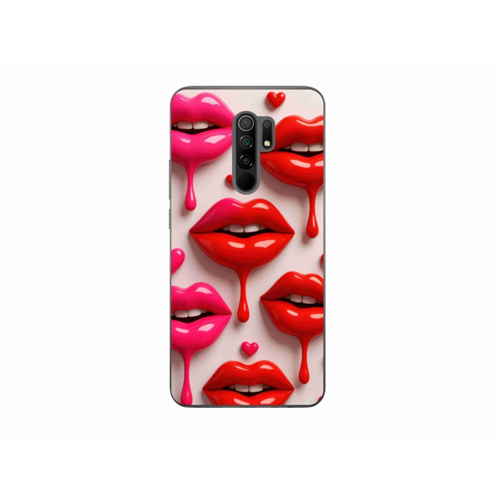 Gélový kryt mmCase na Xiaomi Redmi 9 - pery 2