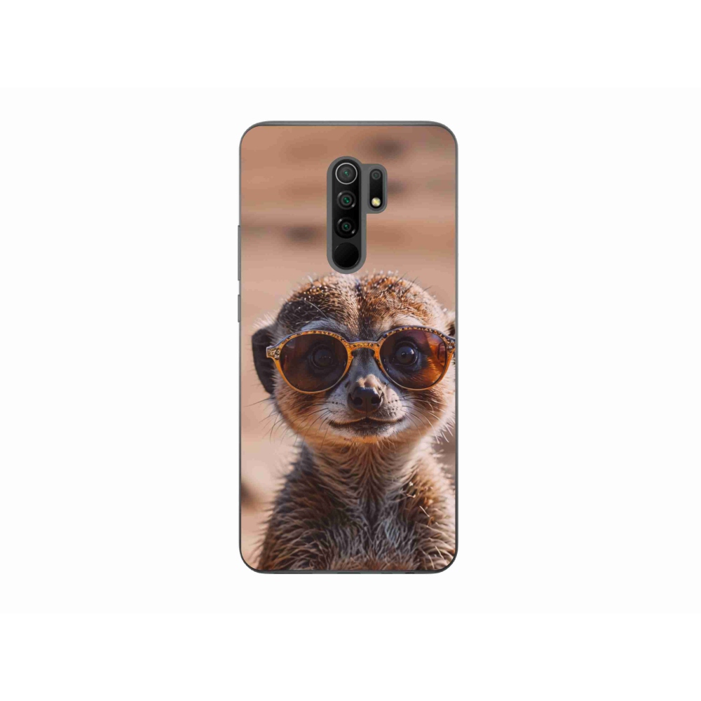 Gélový kryt mmCase na Xiaomi Redmi 9 - štýlová surikata