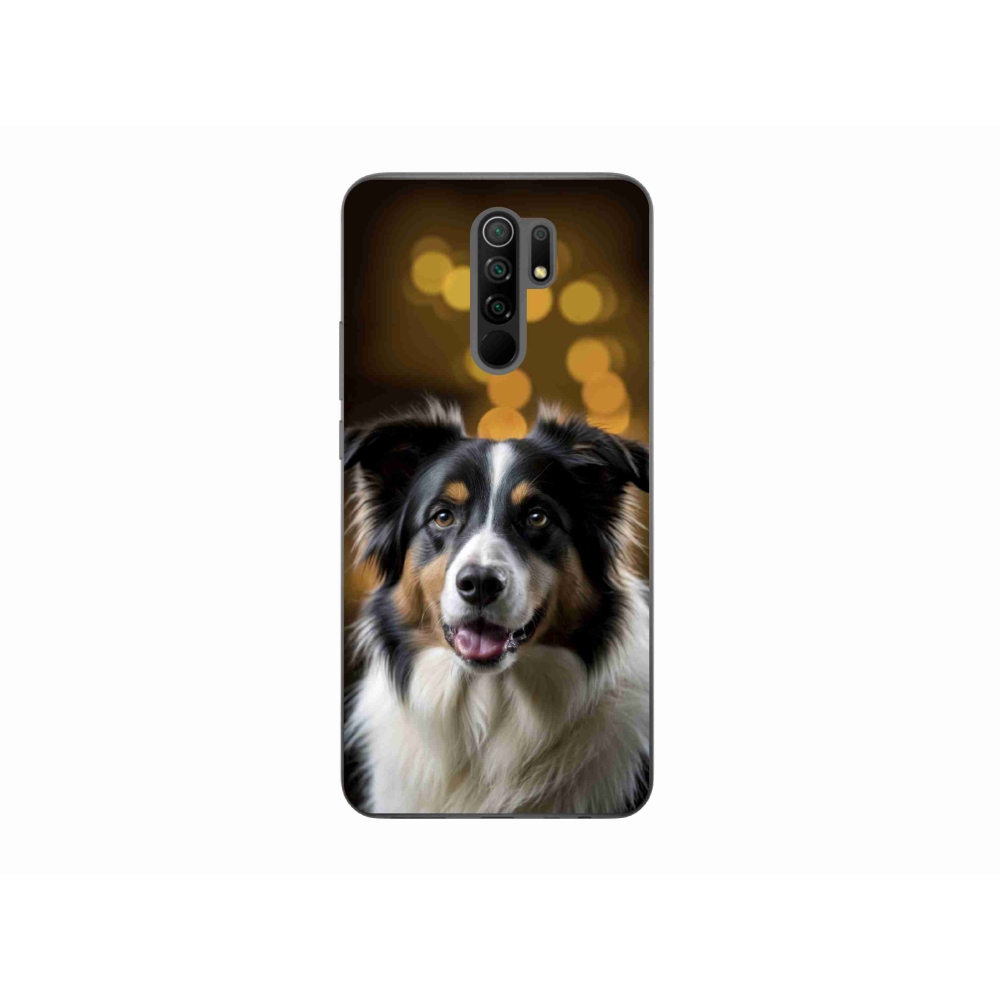 Gélový kryt mmCase na Xiaomi Redmi 9 - usmievavý austrálsky ovčiak