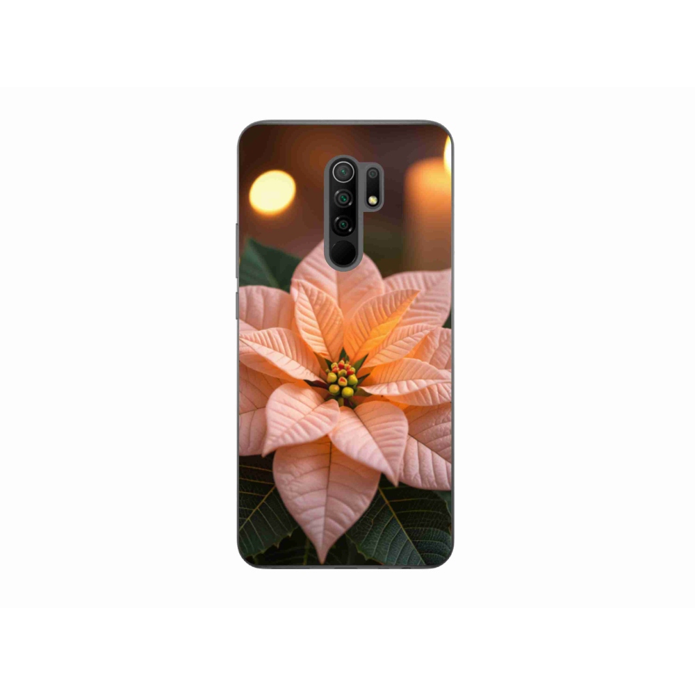 Gélový kryt mmCase na Xiaomi Redmi 9 - vianočná hviezda