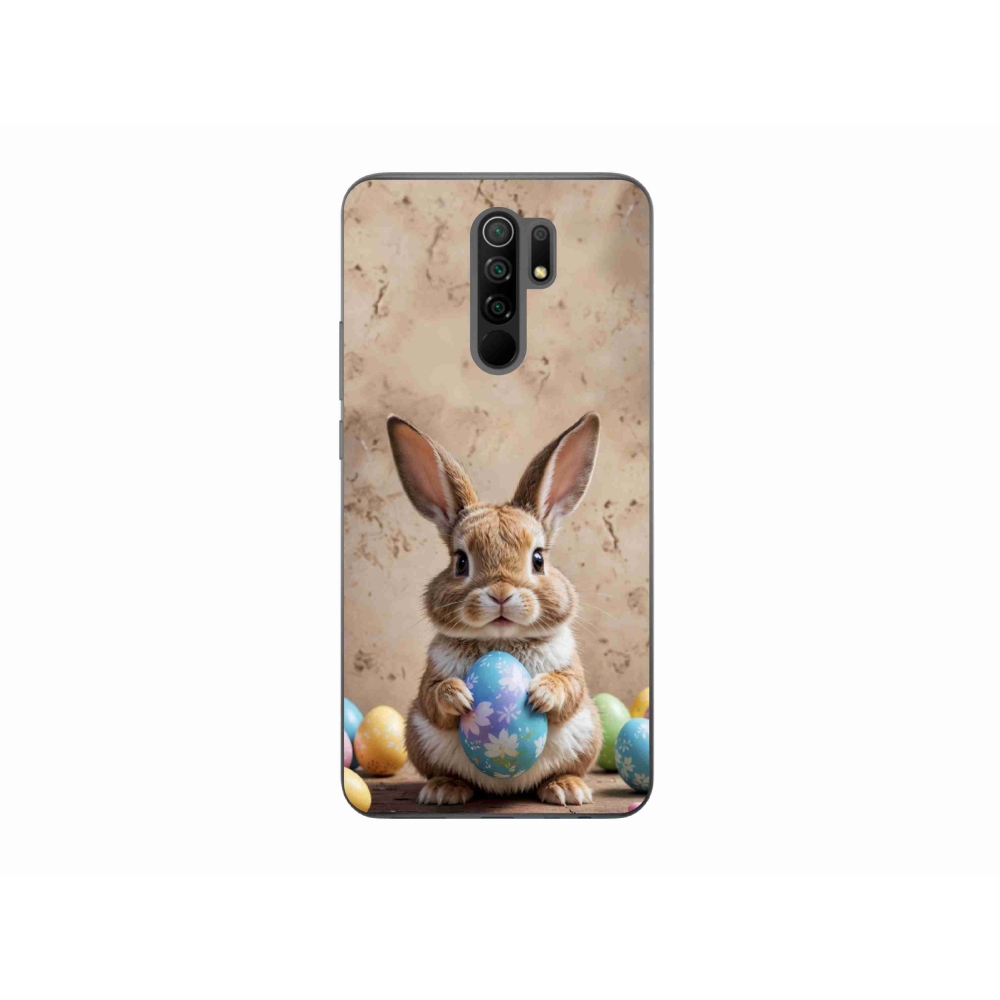 Gélový kryt mmCase na Xiaomi Redmi 9 - veľkonočný zajačik