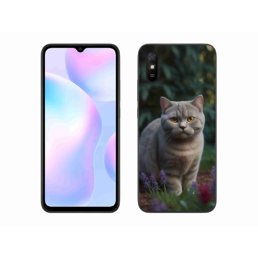 Gélový kryt mmCase na Xiaomi Redmi 9A - britská mačka