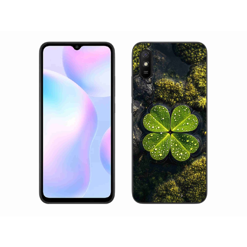 Gélový kryt mmCase na Xiaomi Redmi 9A - štvorlístok