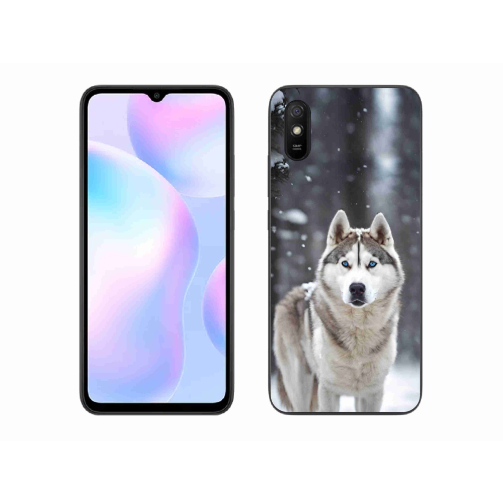 Gélový kryt mmCase na Xiaomi Redmi 9A - husky 2