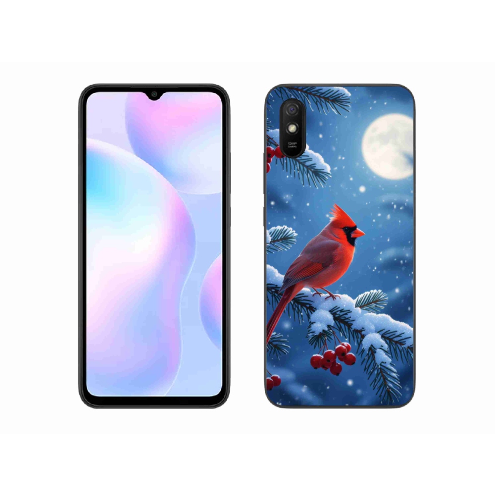 Gélový kryt mmCase na Xiaomi Redmi 9A - kardinál červený