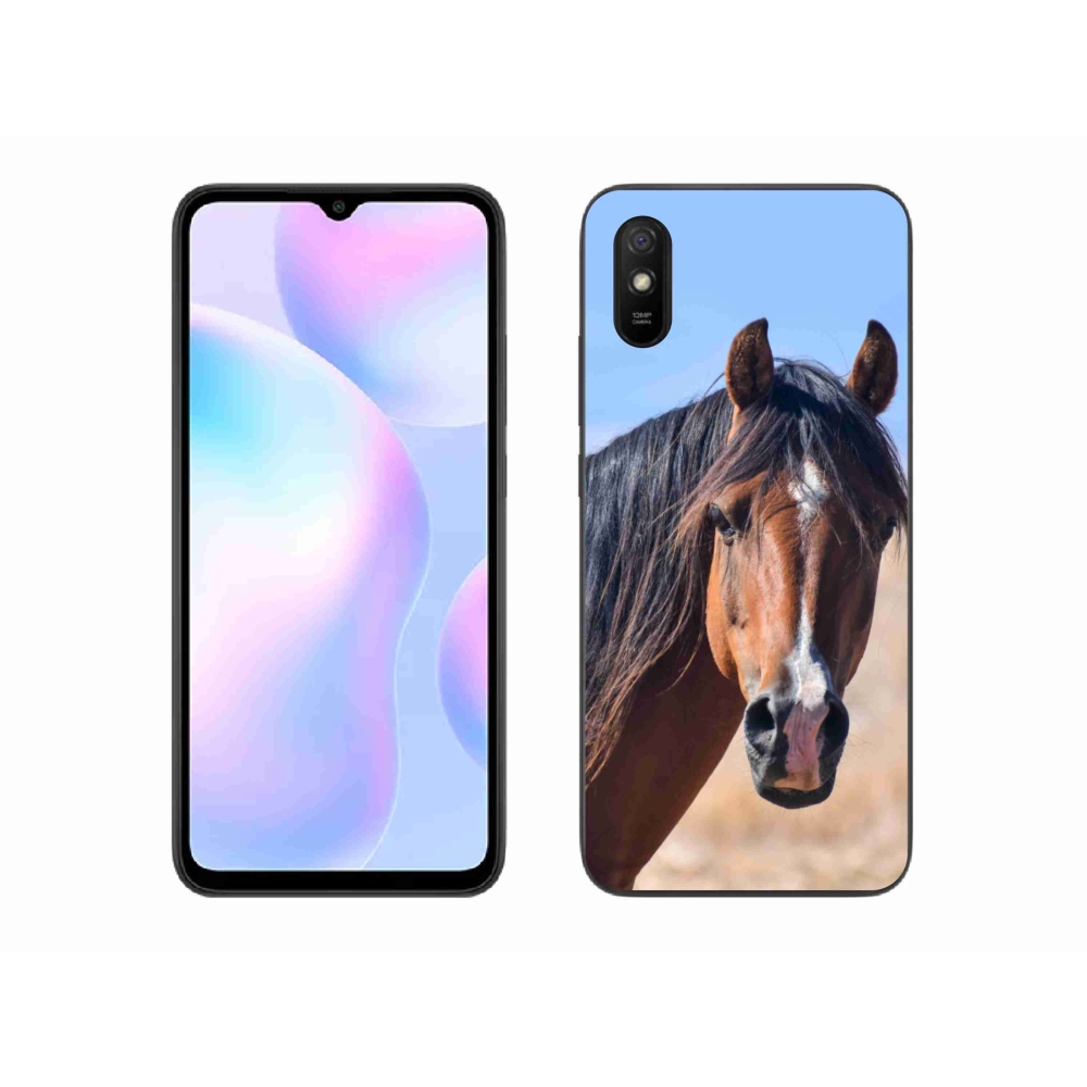 Gélový kryt mmCase na Xiaomi Redmi 9A - pokojný kôň