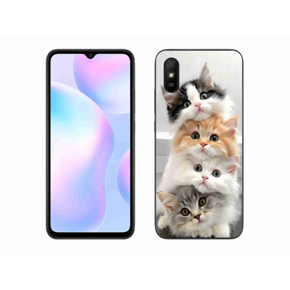 Gélový kryt mmCase na Xiaomi Redmi 9A - mačacia partia