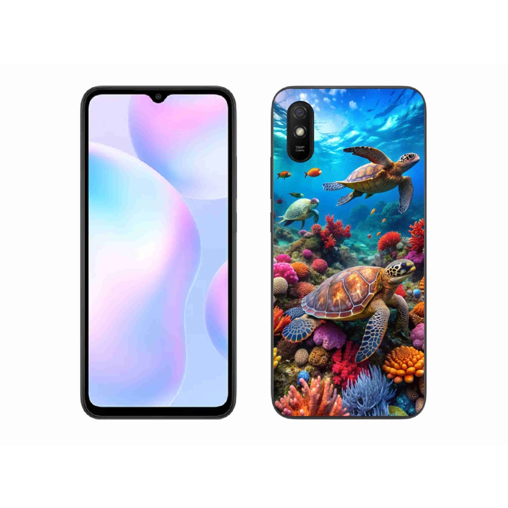 Gélový kryt mmCase na Xiaomi Redmi 9A - morský svet 2