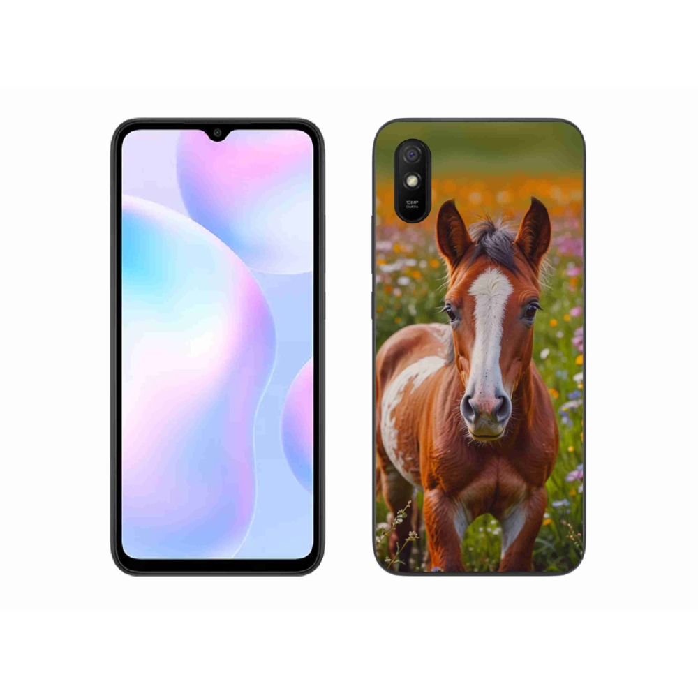 Gélový kryt mmCase na Xiaomi Redmi 9A - roztomilé žriebä