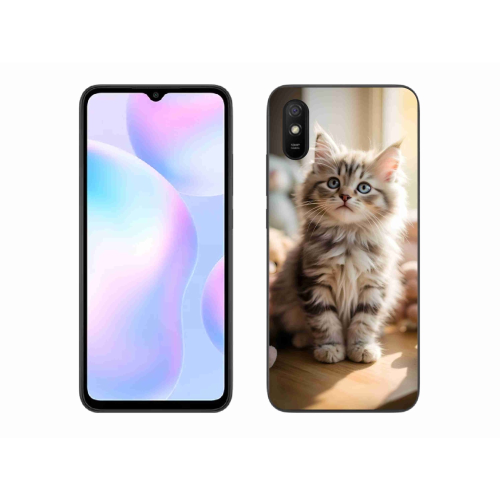 Gélový kryt mmCase na Xiaomi Redmi 9A - roztomilé mačiatko 10