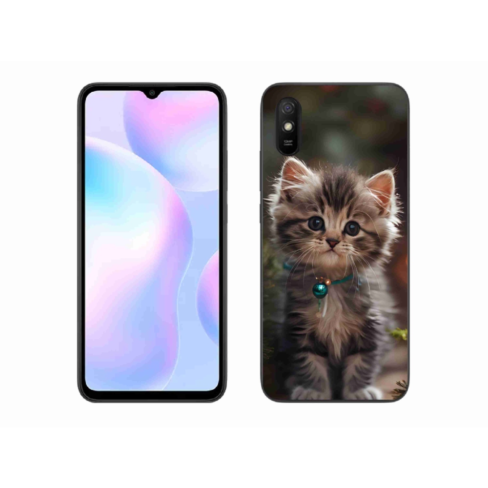 Gélový kryt mmCase na Xiaomi Redmi 9A - roztomilé mačiatko 11