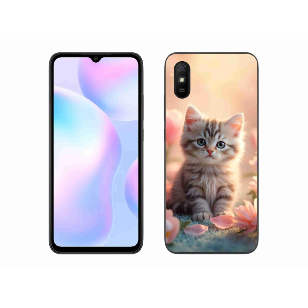 Gélový kryt mmCase na Xiaomi Redmi 9A - roztomilé mačiatko 8