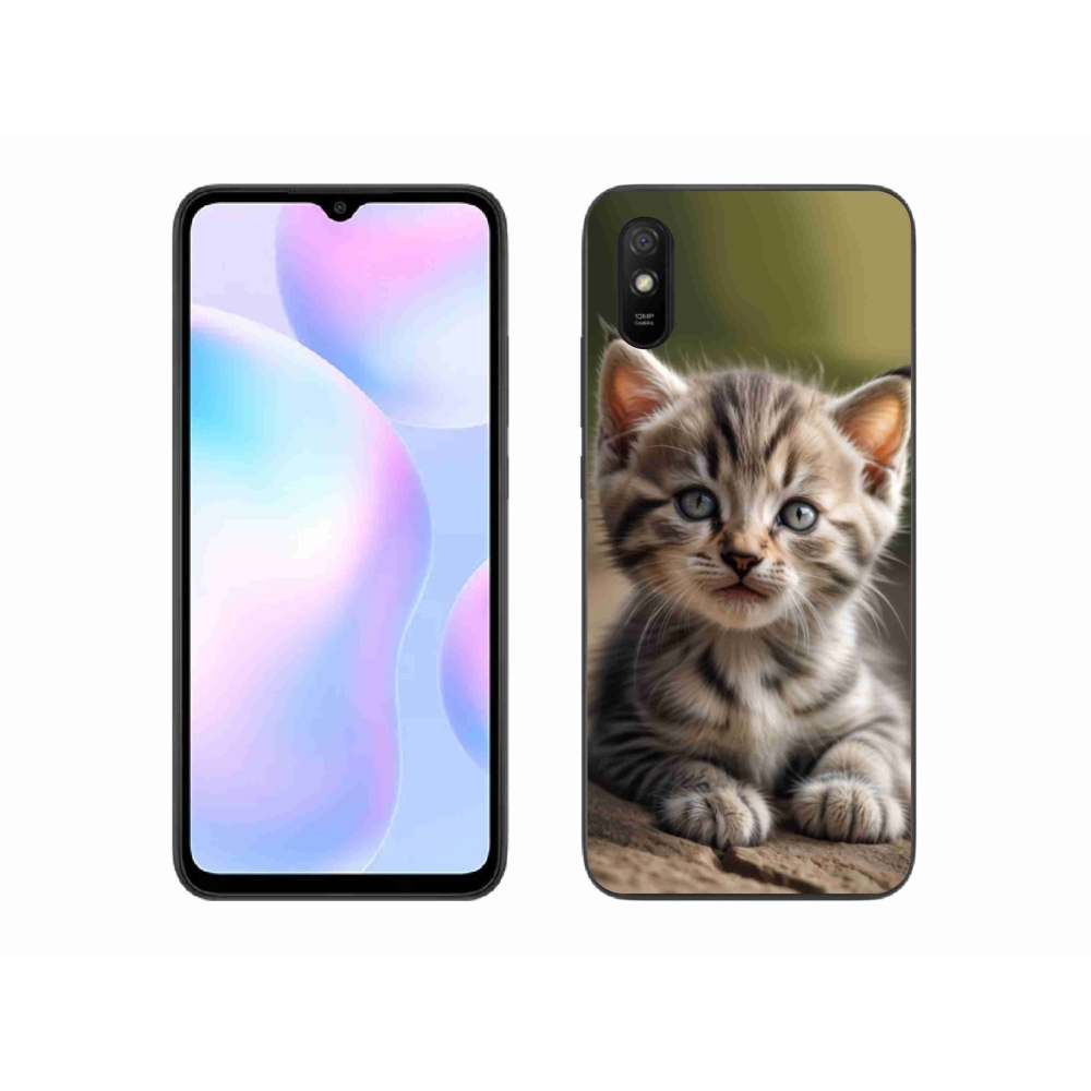 Gélový kryt mmCase na Xiaomi Redmi 9A - roztomilé mačiatko 9
