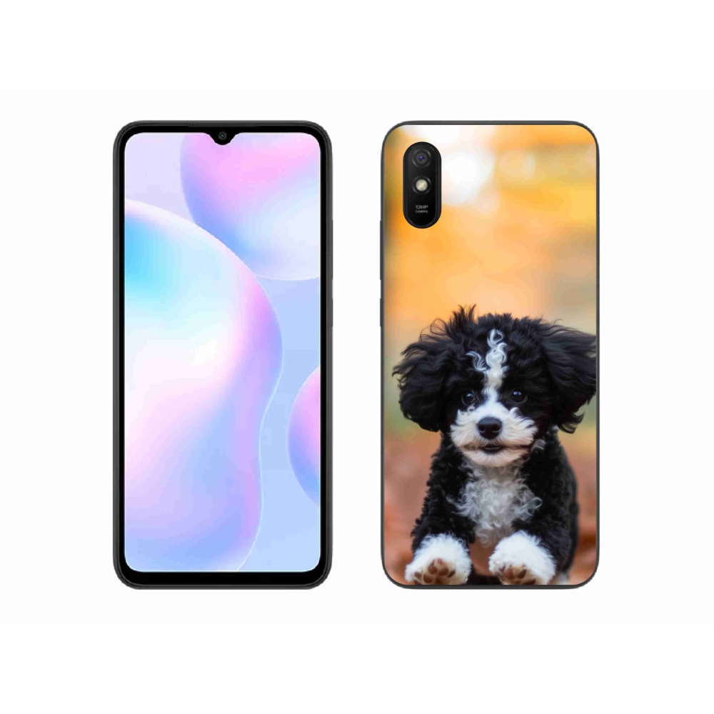 Gélový kryt mmCase na Xiaomi Redmi 9A - roztomilé šteňa 2