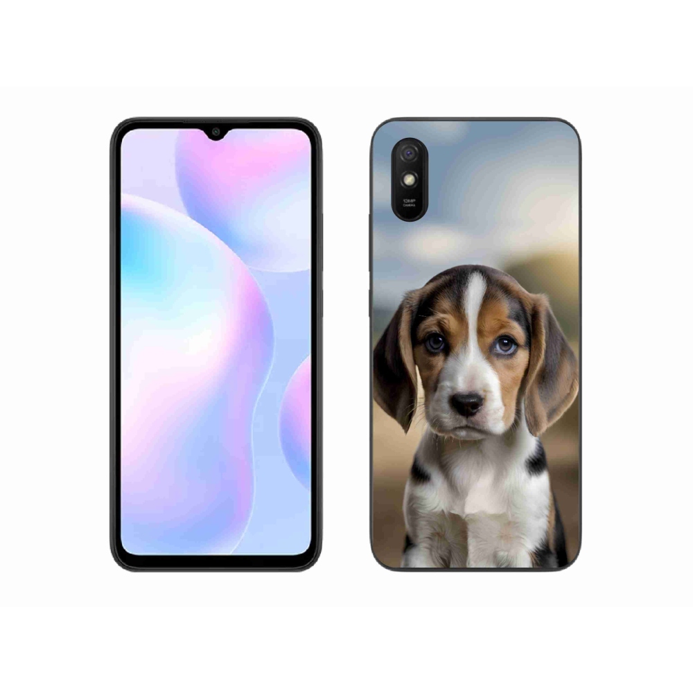 Gélový kryt mmCase na Xiaomi Redmi 9A - roztomilý bígl