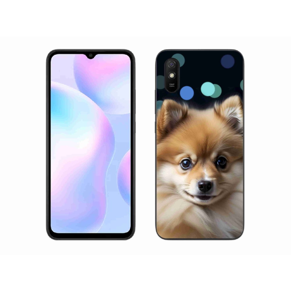 Gélový kryt mmCase na Xiaomi Redmi 9A - roztomilý pomeranian