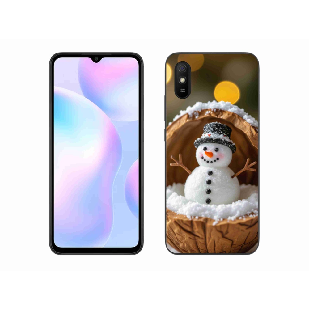Gélový kryt mmCase na Xiaomi Redmi 9A - snehuliak 4