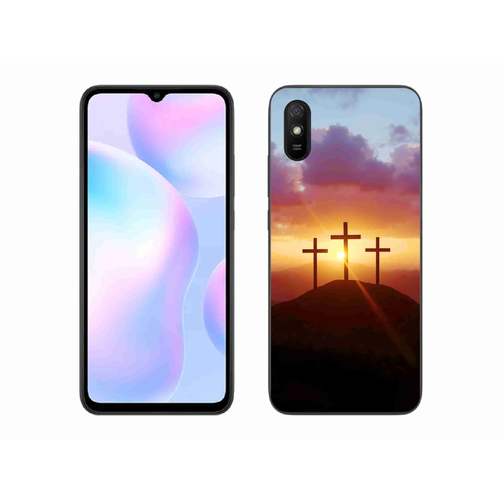 Gélový kryt mmCase na Xiaomi Redmi 9A - tri kríža