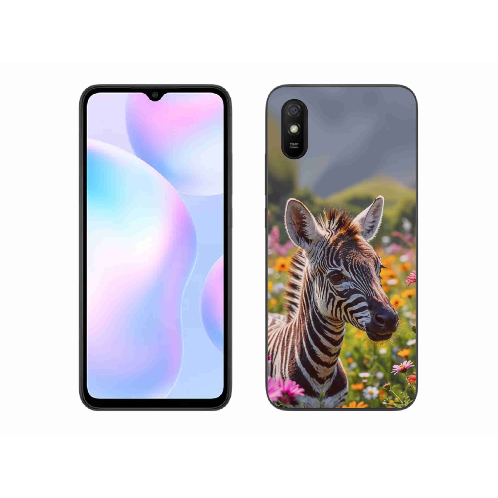 Gélový kryt mmCase na Xiaomi Redmi 9A - zebra na lúke
