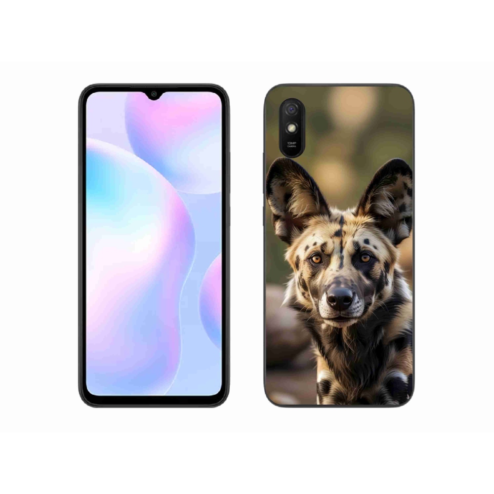 Gélový kryt mmCase na Xiaomi Redmi 9AT - africký divoký pes