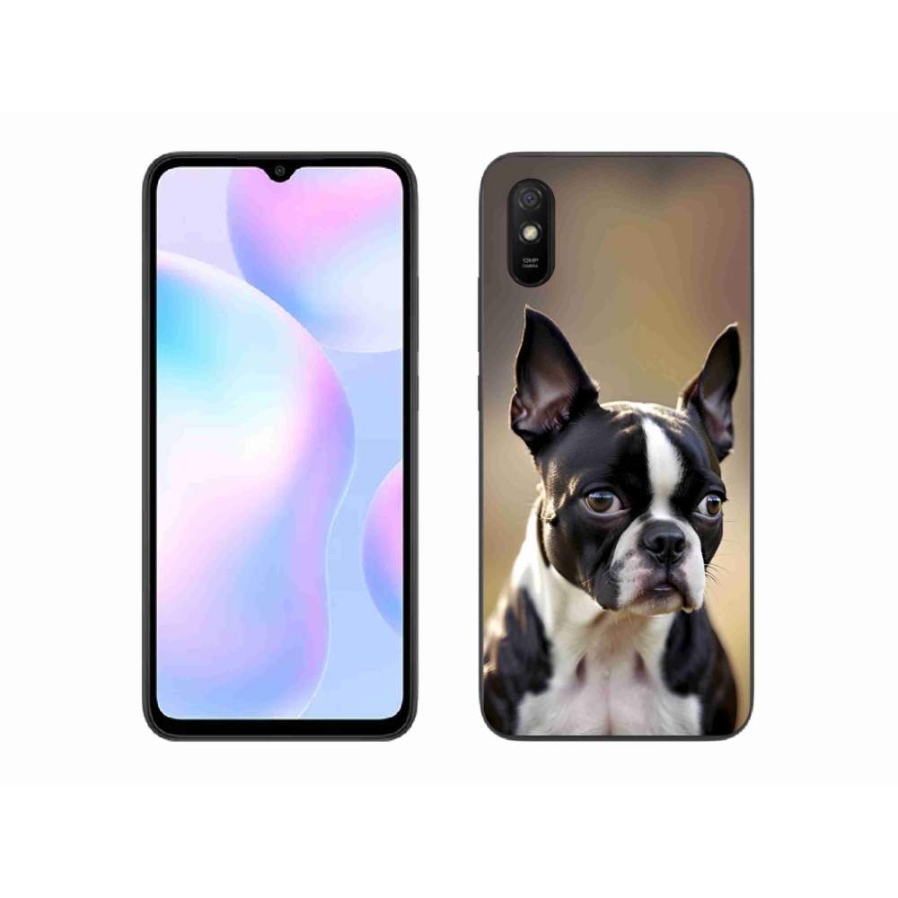 Gélový kryt mmCase na Xiaomi Redmi 9AT - bostonský teriér