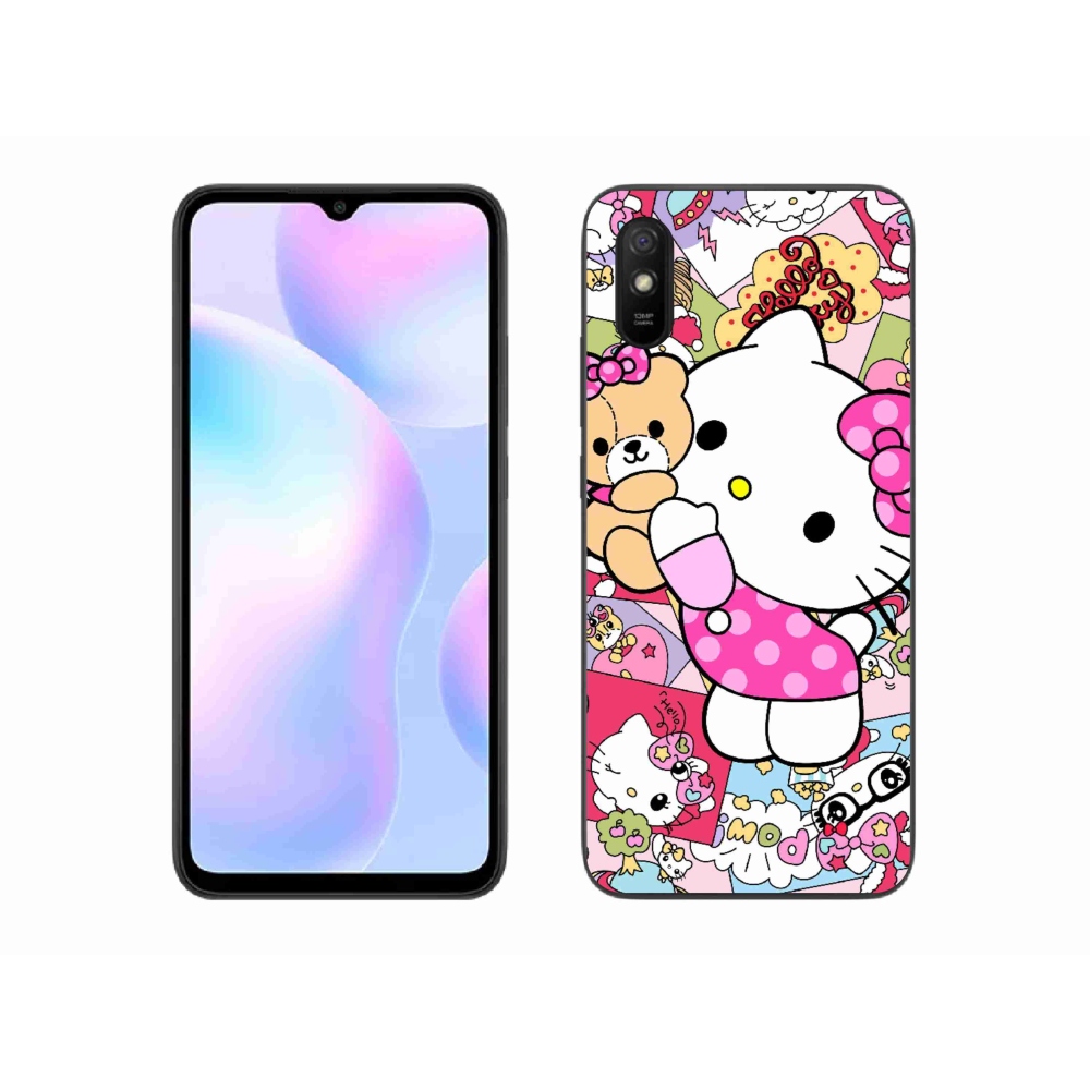 Gélový kryt mmCase na Xiaomi Redmi 9AT - cute kitty