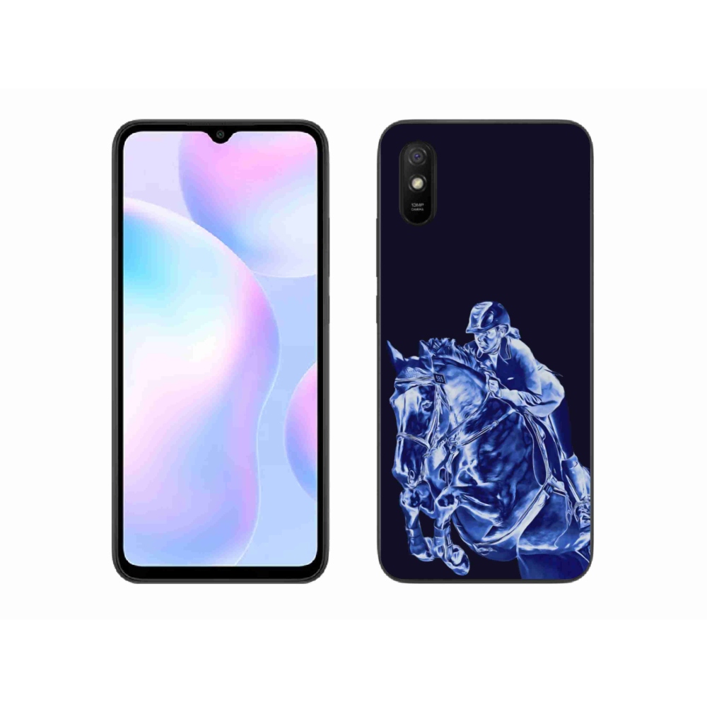Gélový kryt mmCase na Xiaomi Redmi 9AT - dostihový kôň