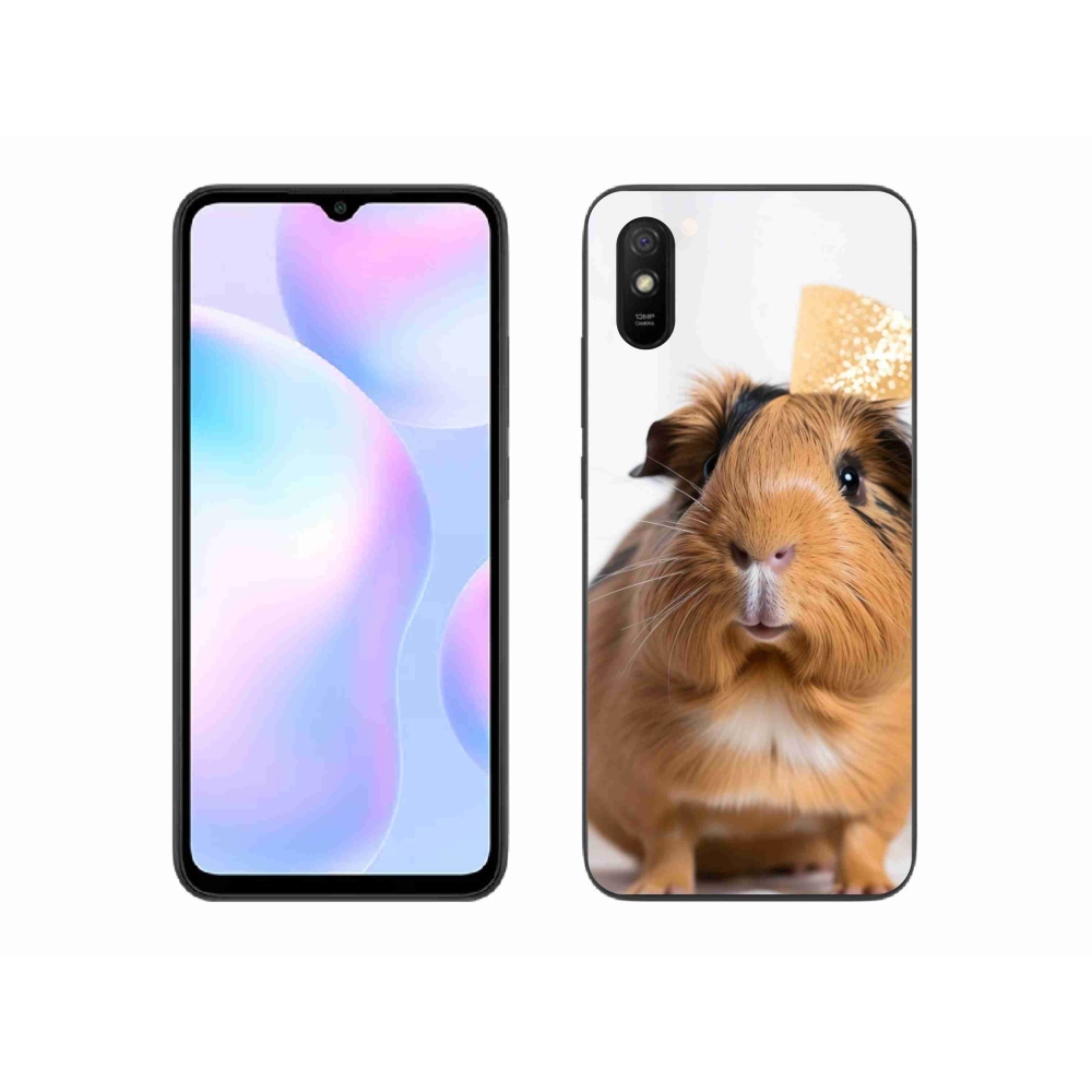 Gélový kryt mmCase na Xiaomi Redmi 9AT - hnedé morča