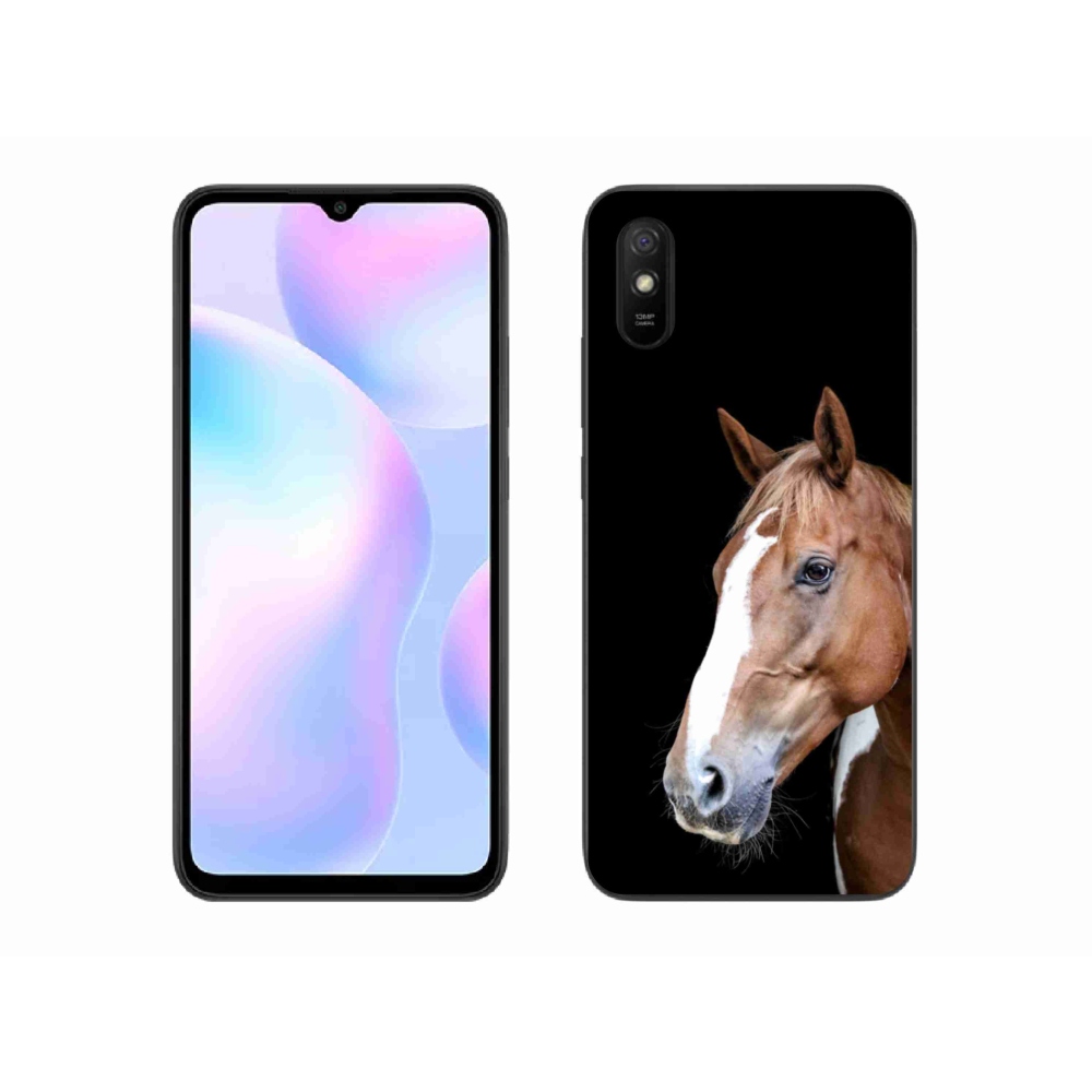 Gélový kryt mmCase na Xiaomi Redmi 9AT - hnedý kôň 3