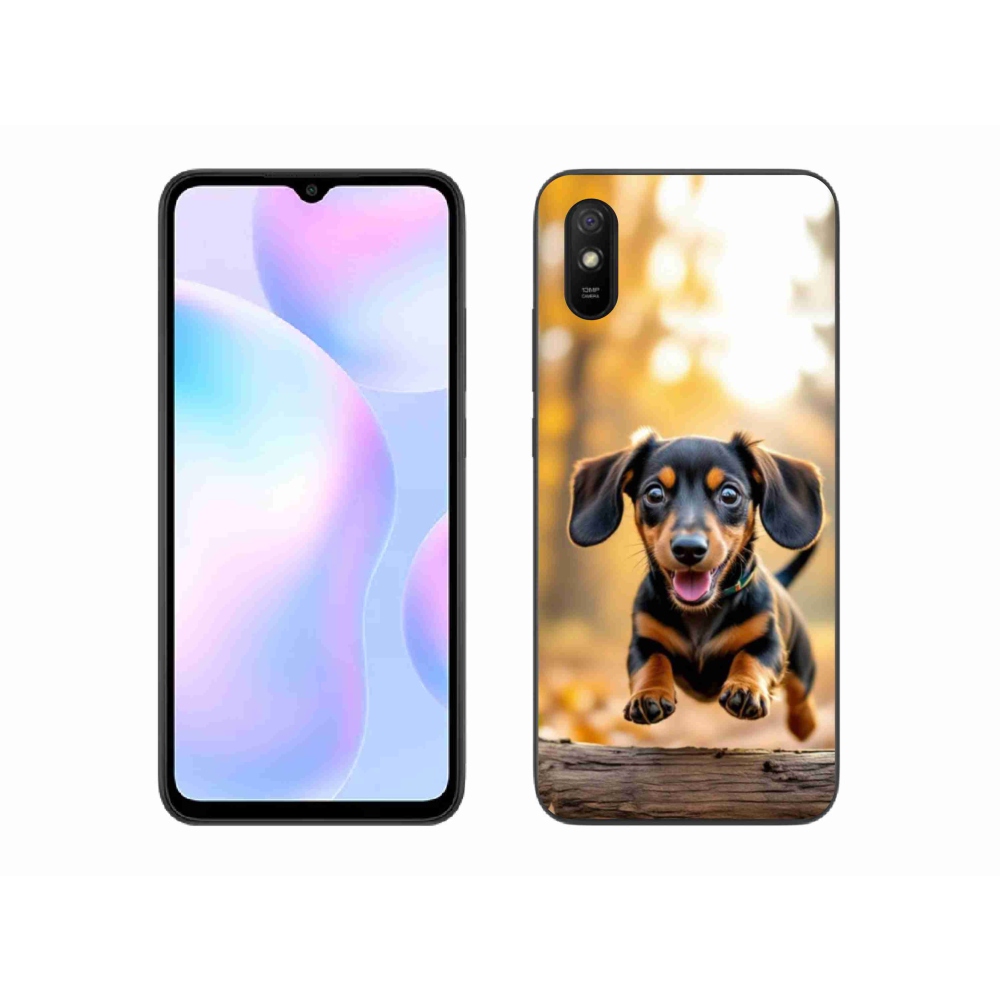 Gélový kryt mmCase na Xiaomi Redmi 9AT - jazvečík 2