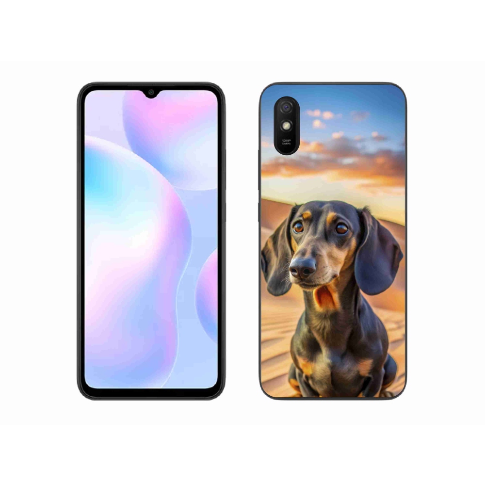 Gélový kryt mmCase na Xiaomi Redmi 9AT - jazvečík 3