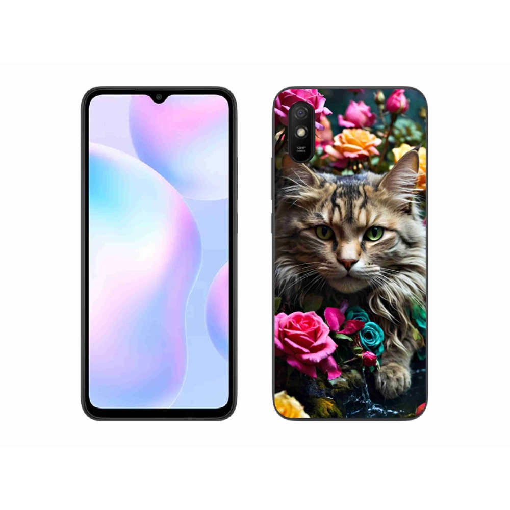 Gélový kryt mmCase na Xiaomi Redmi 9AT - mačacie pohľad 2