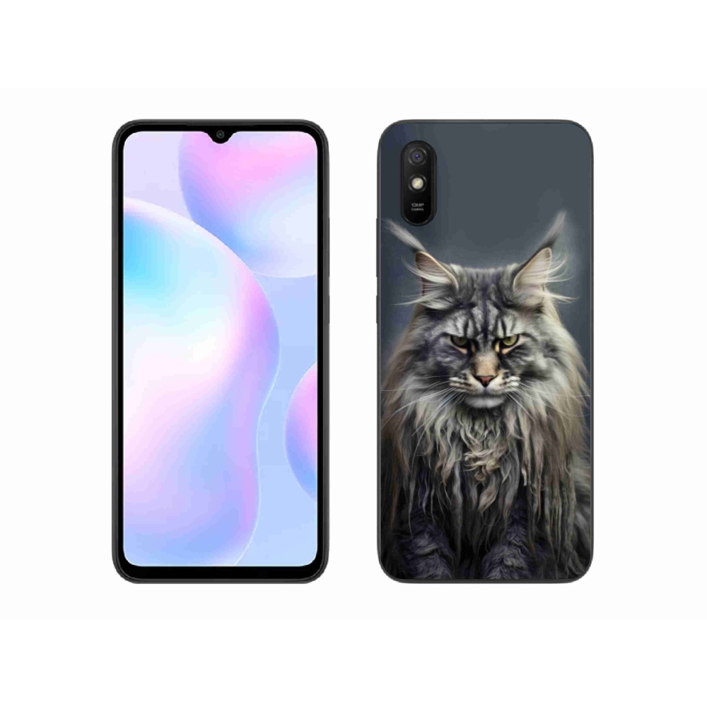 Gélový kryt mmCase na Xiaomi Redmi 9AT - mačacie pohľad 4