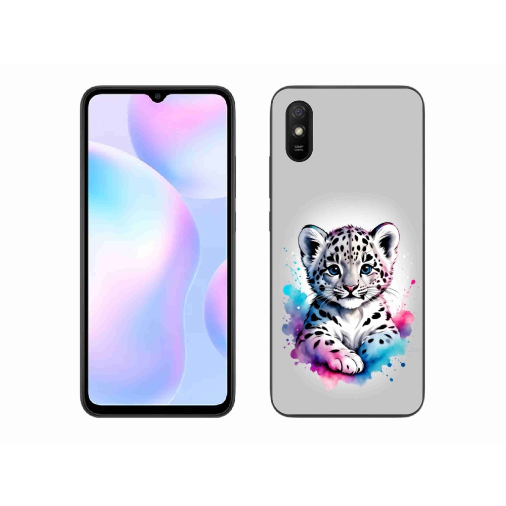 Gélový kryt mmCase na Xiaomi Redmi 9AT - leopardej mláďa