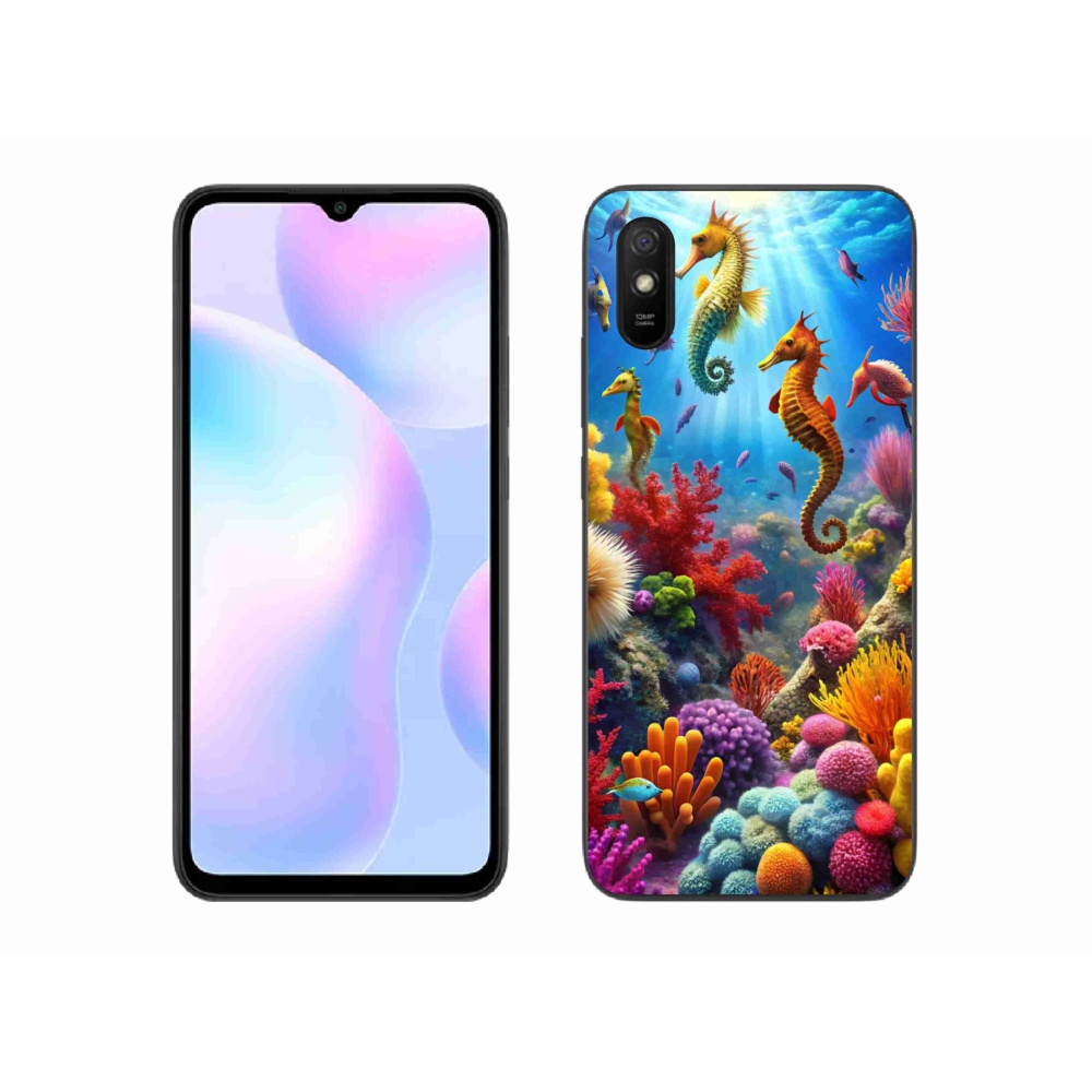 Gélový kryt mmCase na Xiaomi Redmi 9AT - morský svet 3