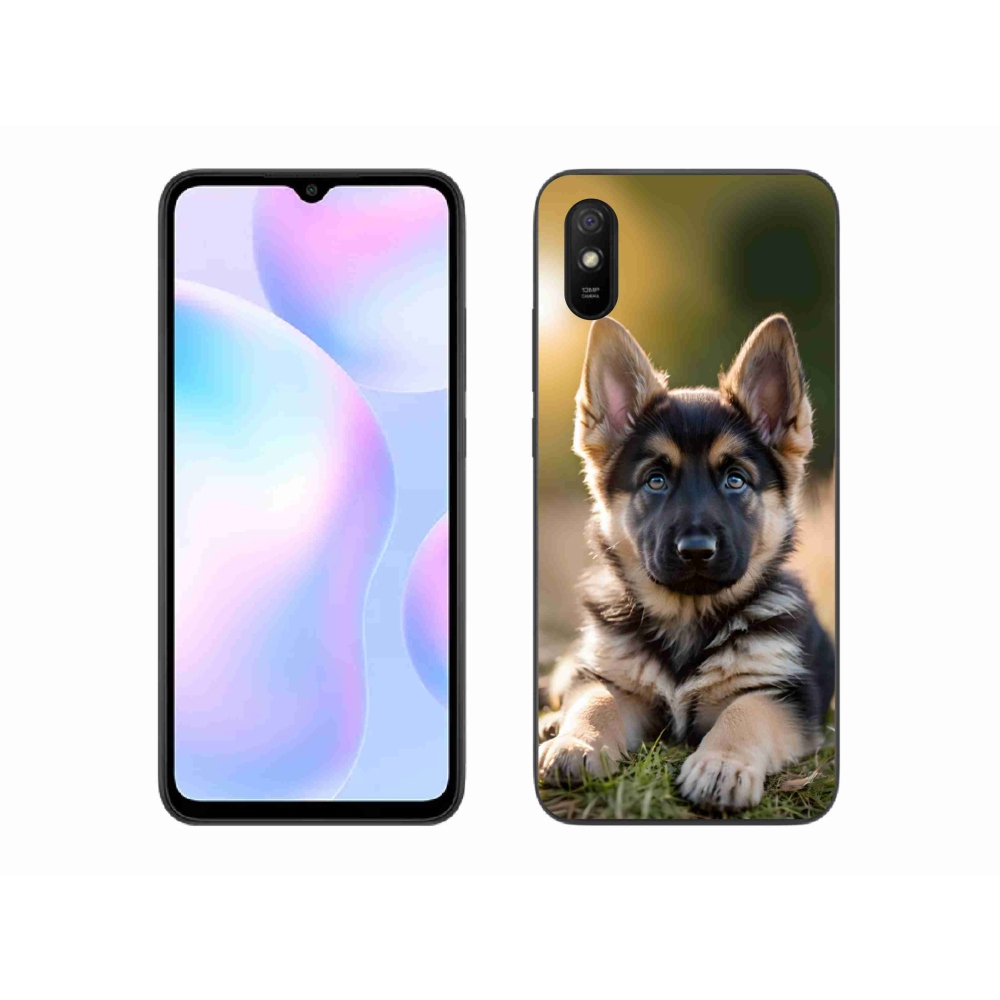 Gélový kryt mmCase na Xiaomi Redmi 9AT - nemecký ovčiak v prírode