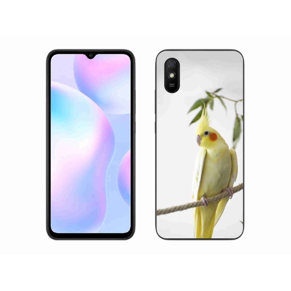 Gélový kryt mmCase na Xiaomi Redmi 9AT - papagáj korela chocholatá