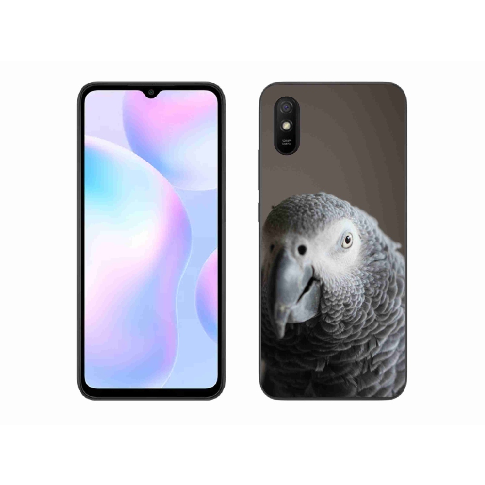 Gélový kryt mmCase na Xiaomi Redmi 9AT - papagáj žako 2